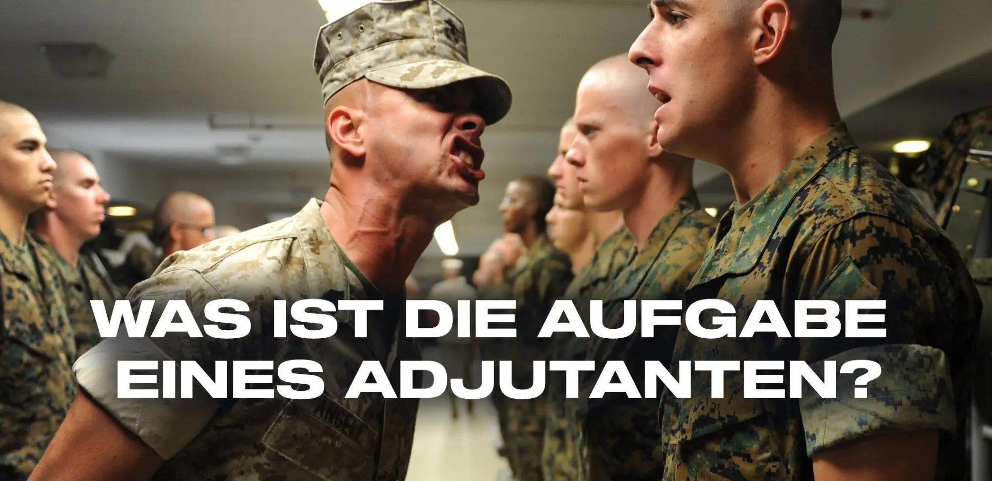 Was ist die Aufgabe eines Adjutanten