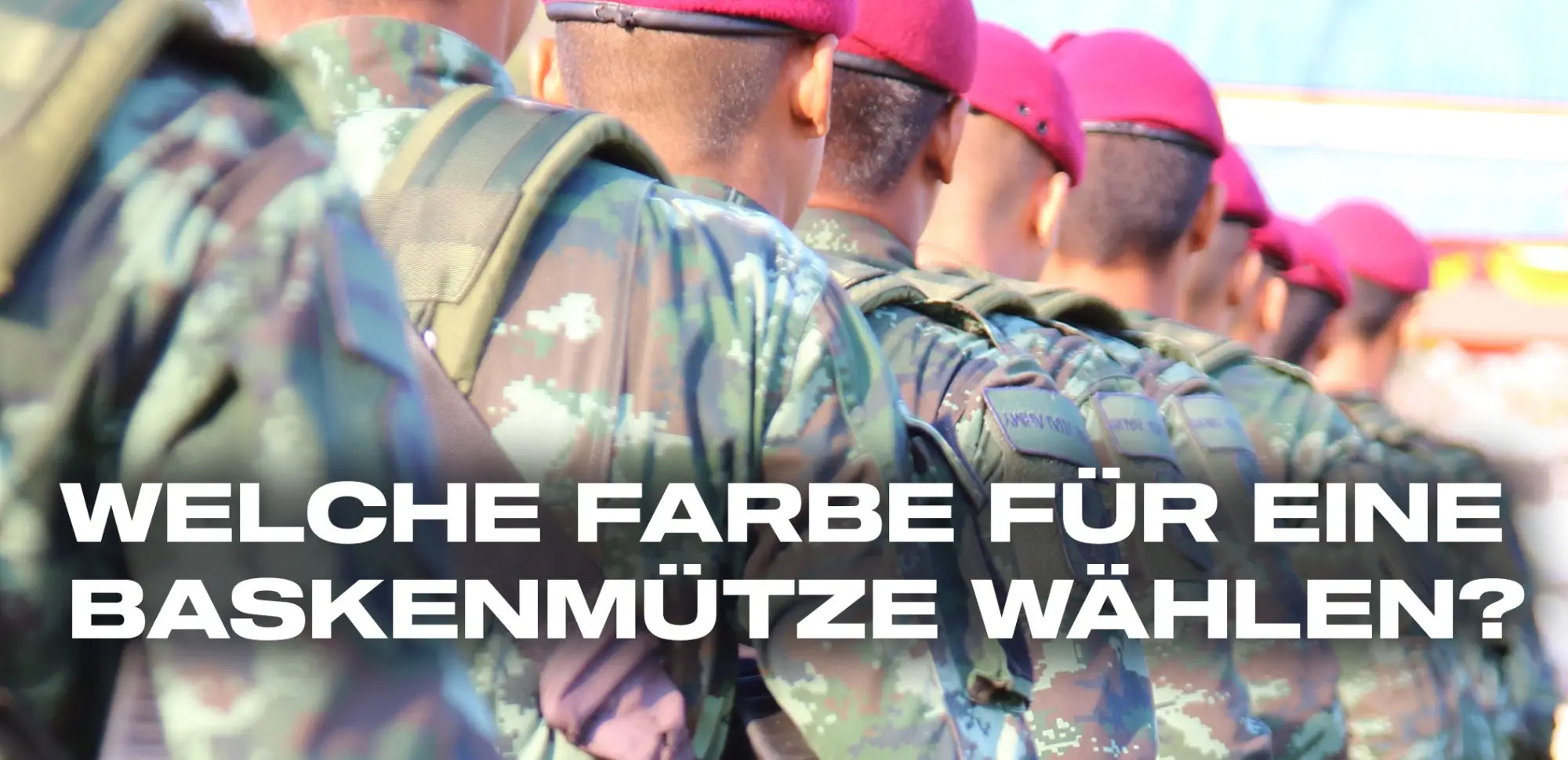 welche farbe für eine baskenmütze wählen