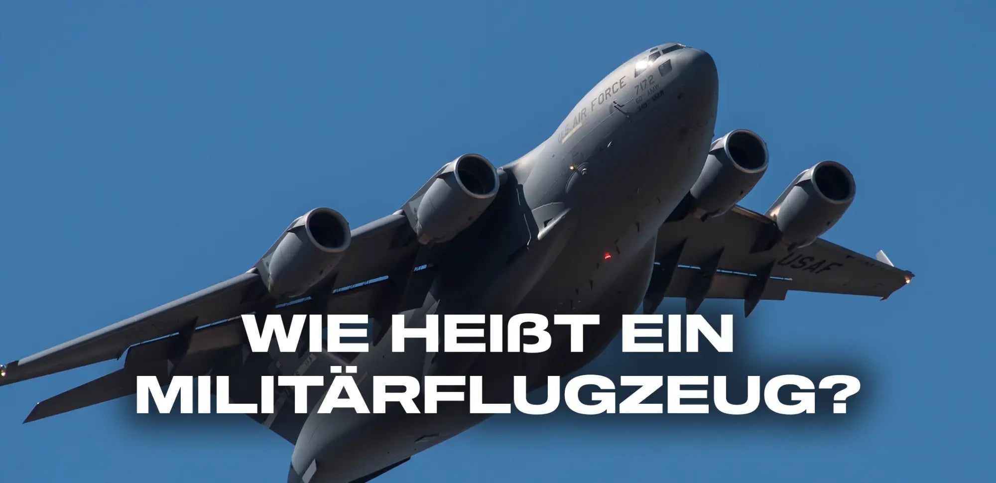 wie heißt ein militärflugzeug