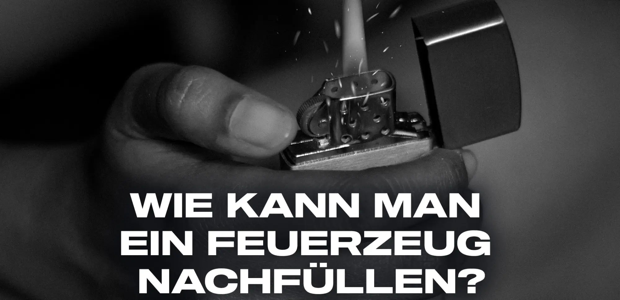 wie kann man ein feuerzeug nachfüllen