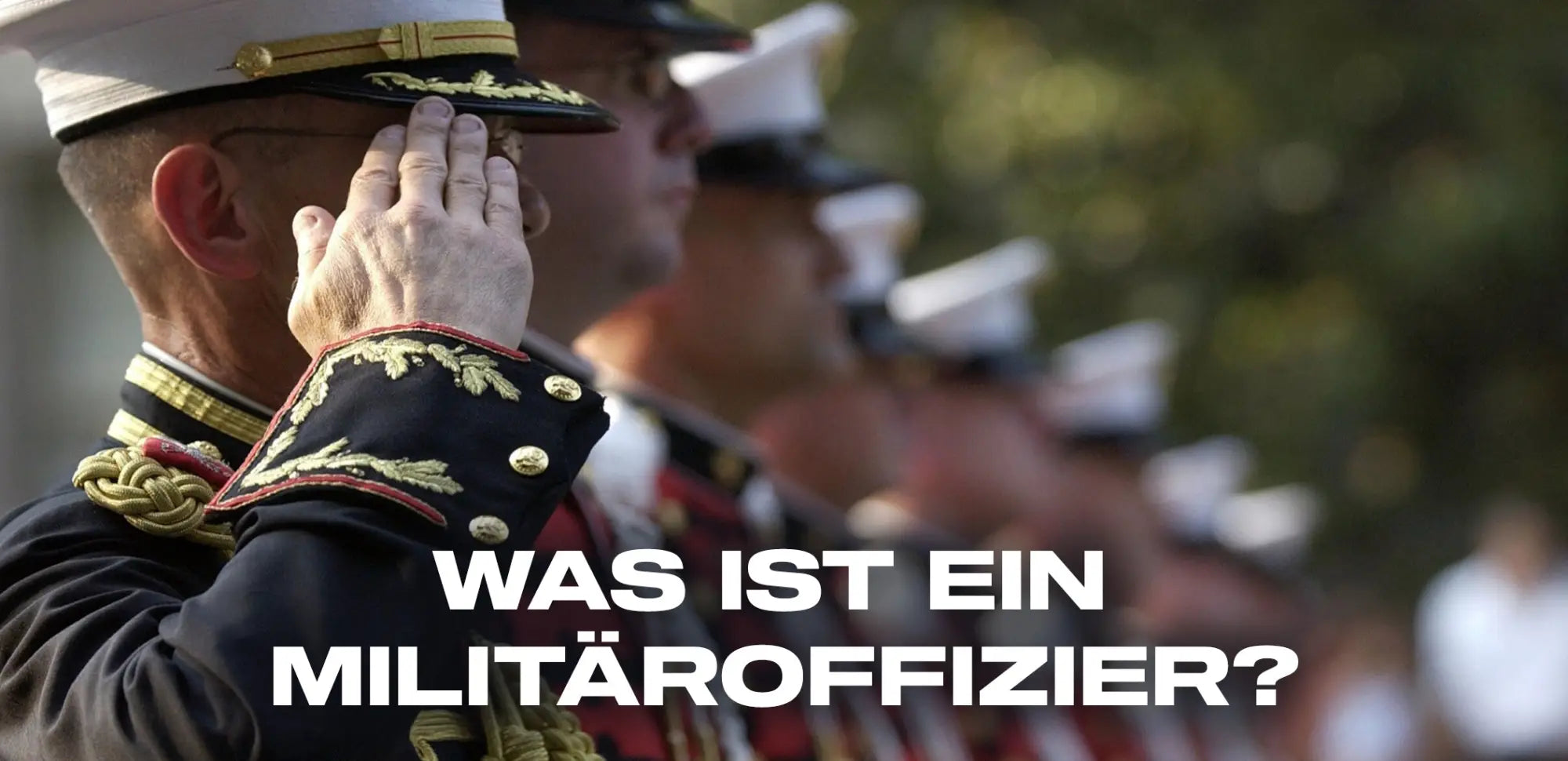 Was ist ein Militäroffizier?