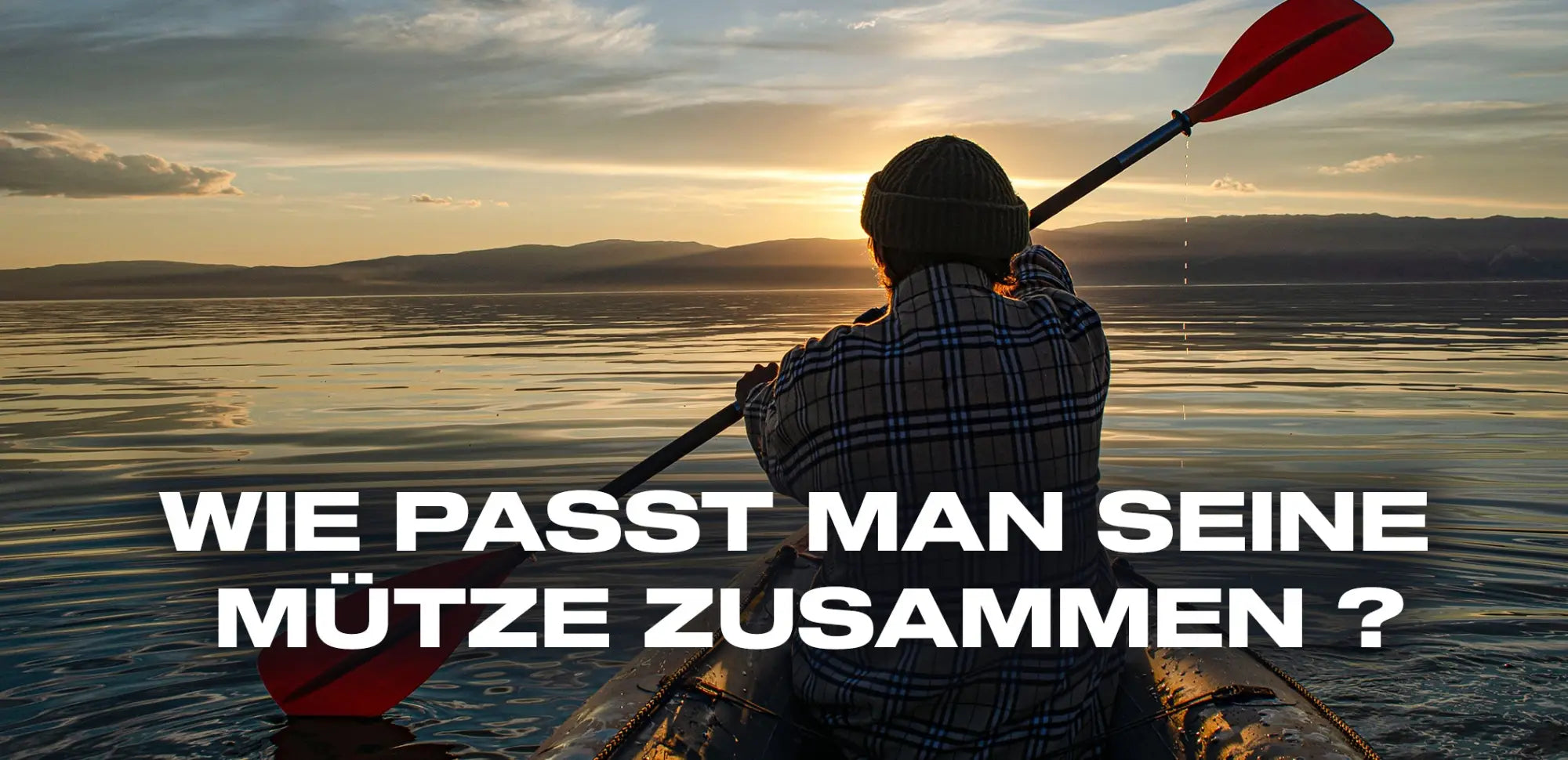 Wie passt man seine Mütze zusammen