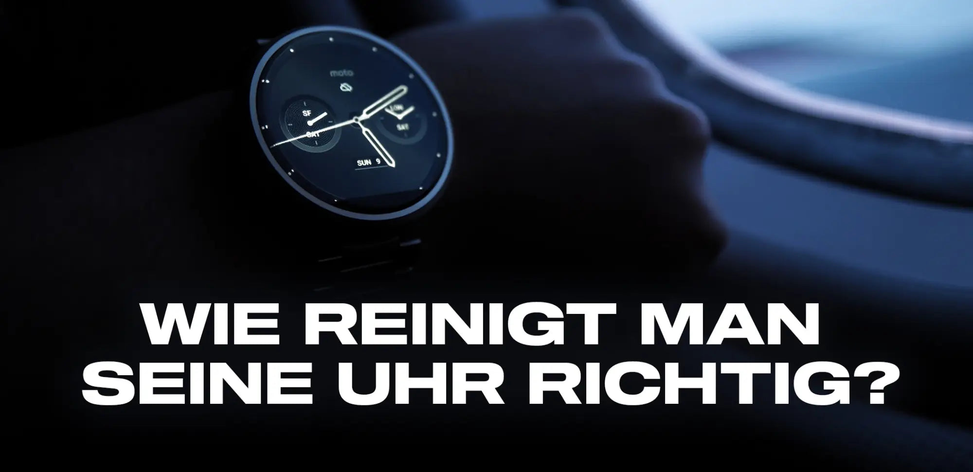 wie reinigt man seine uhr richtig