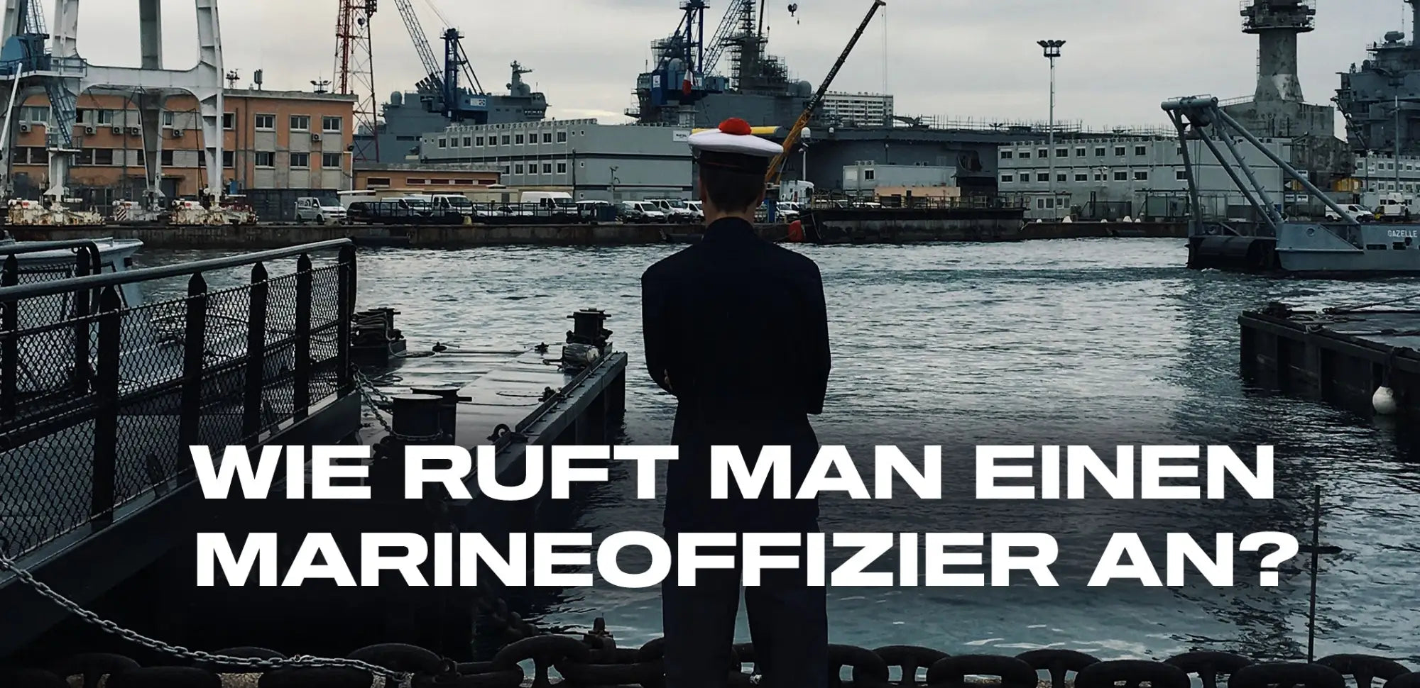 wie ruft man einen marineoffizier an