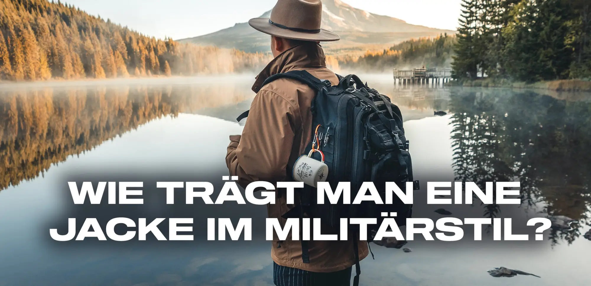 wie trägt man eine jacke im militärstil