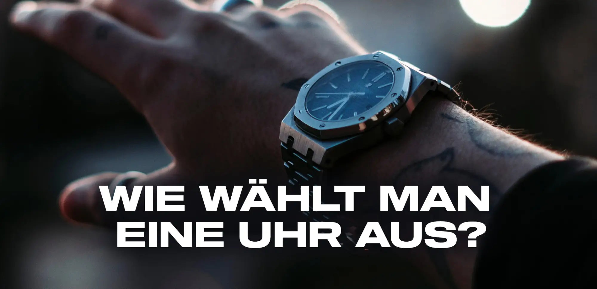 wie wählt man eine uhr aus