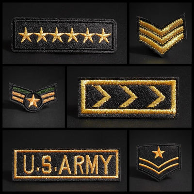 All army unit patches