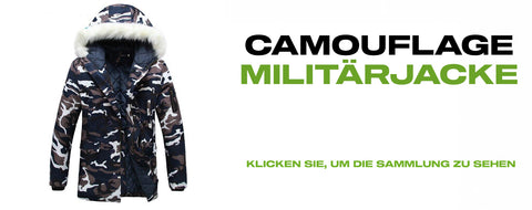 camouflage winterjacke