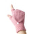 Damen Handstulpen Aus Fleece Pulswärmer Pink