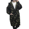 Jacke im Militärstil Camo