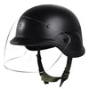 Militär motorrad helm