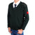 Militärpullover Herren Grün Winter