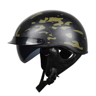 Militär helm motorrad