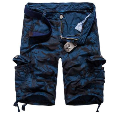 Militär Schwartz Shorts