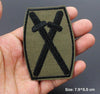 Patches militär armee