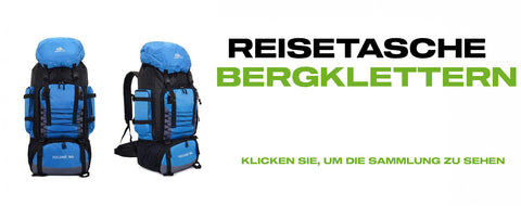 reisetasche bergklettern