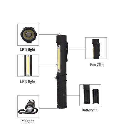 Taktische taschenlampe militär