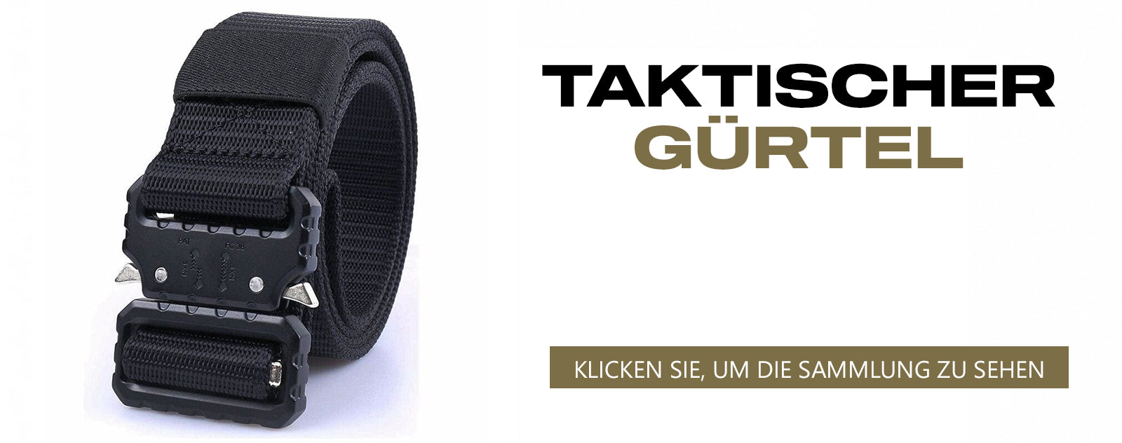 taktischer gurtel