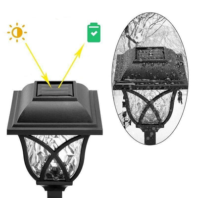 Leistungsstarke Garten - Solarlampe
