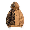 Outdoor tactical fleece hoodie jacket