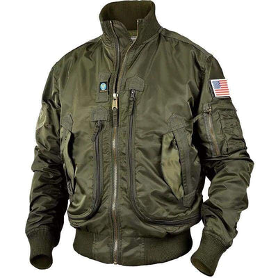 Vintage military jacket-stil